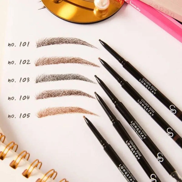 CRAYON LONGSTAY WATERPROOF POUR LES SOURCILS GOLDEN ROSE GOLDEN ROSE
