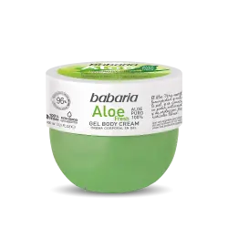 CRÈME CORPORELLE APRES SOLEIL FRAÎCHE À L'ALOÈ VERA BABARIA 400ml Babaria