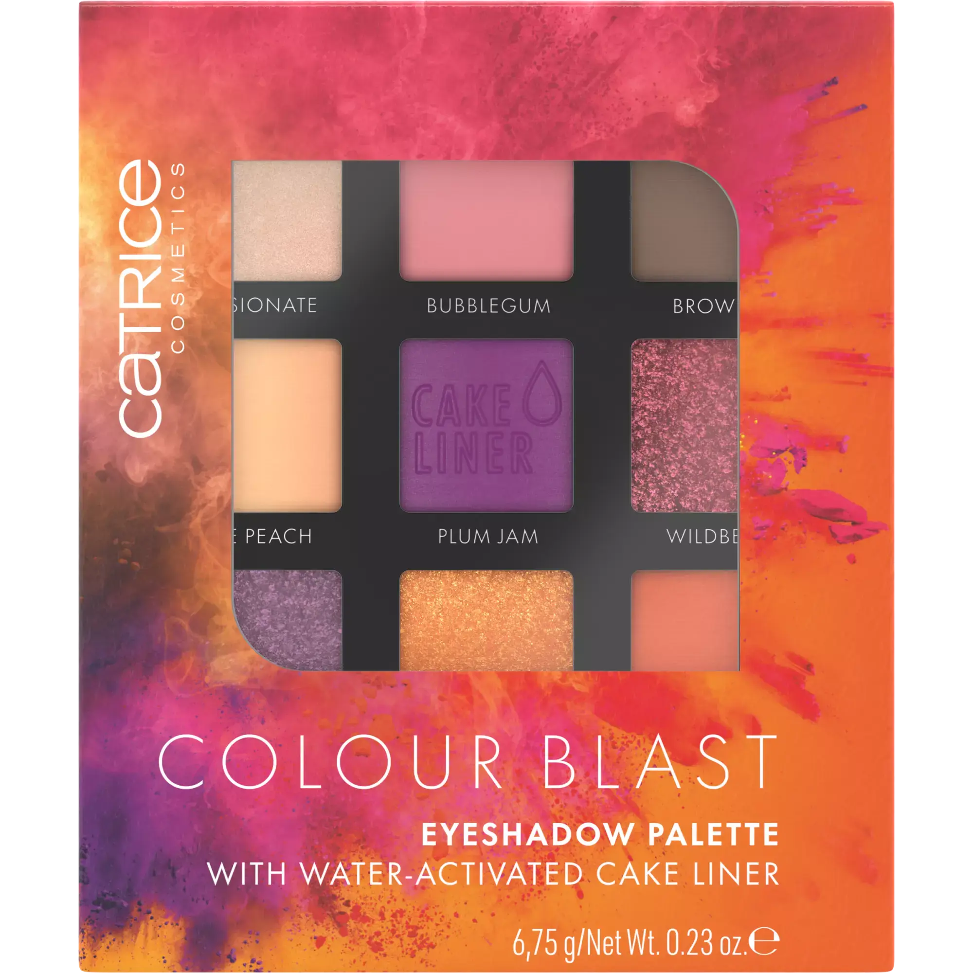 Colour Blast Eyeshadow Palette fards à paupières catrice