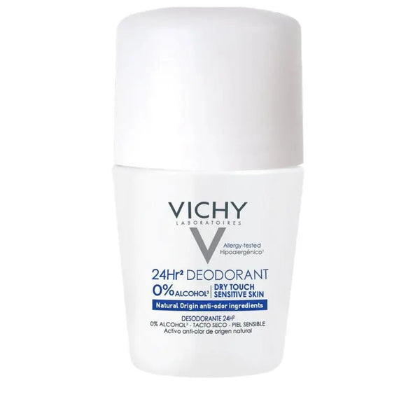 DEODORANT 24H TOUCHER SEC SANS SELS D'ALUMINIUM ROLL-ON 50ML Vichy