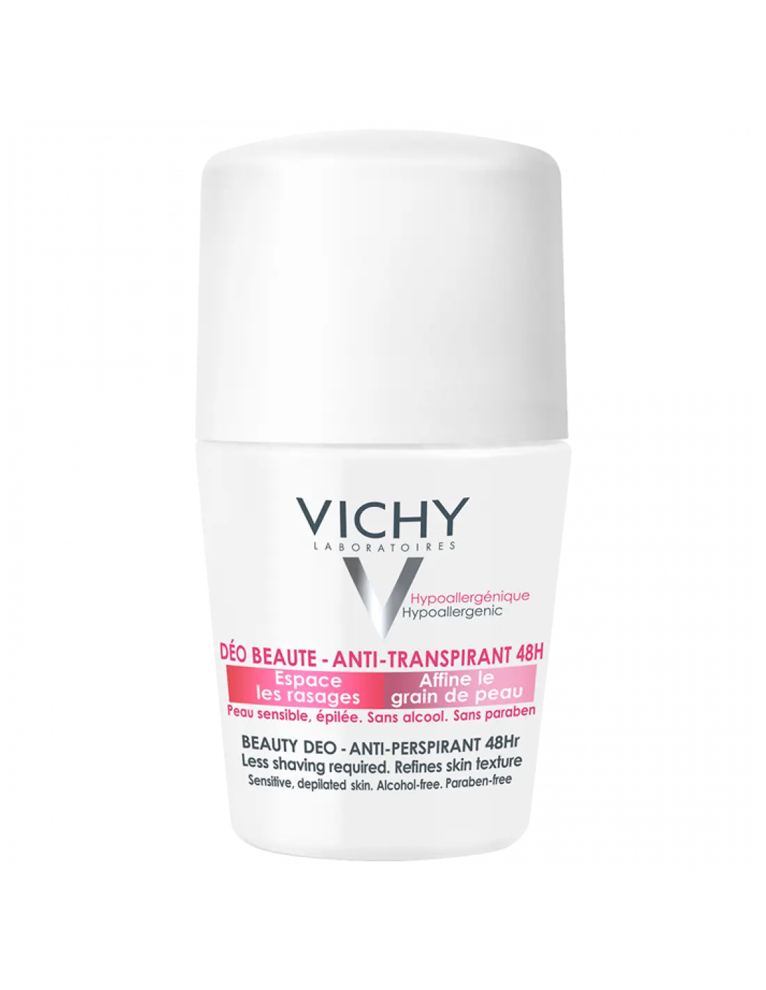 DEODORANT ANTI-TRANSPIRANT 48H ECLAIRCISSANT PEAU SENSIBLE EPILEE ROLL-ON 50ML Vichy