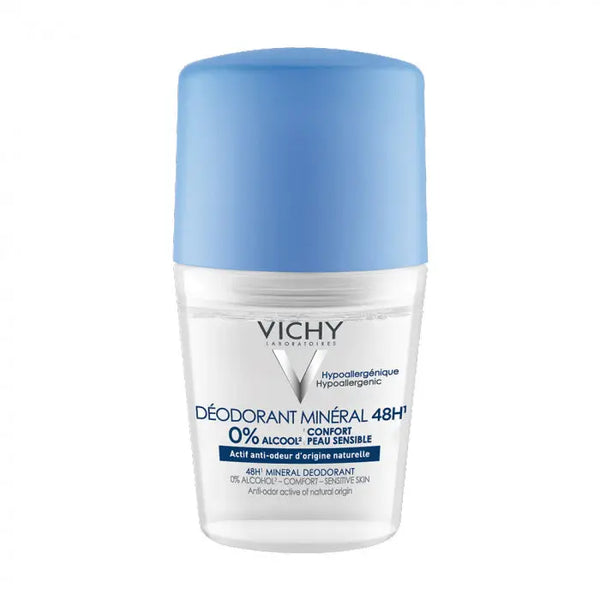 Deodorant 48h 50ml Minéral Roll-on Peaux Sensibles Vichy