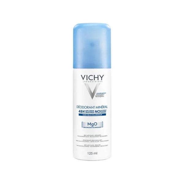 Déodorant Minéral 48H Aérosol Sans Sels d’Aluminium  125ml Vichy