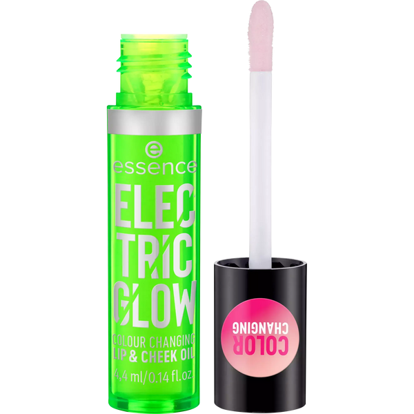 ELECTRIC GLOW COLOUR CHANGING LIP & CHEEK OIL huile lèvres et joues essence