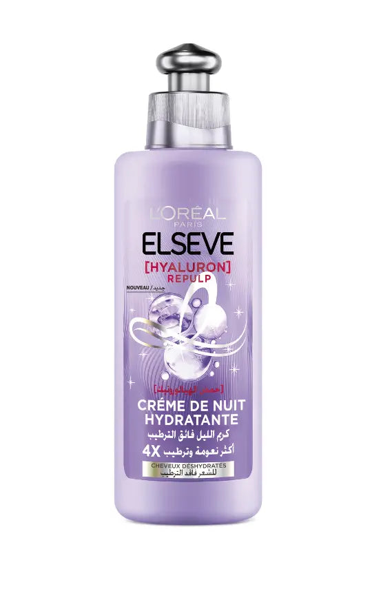Elsève Hyaluron Repulp Soin de Nuit – 200ml L'oréal