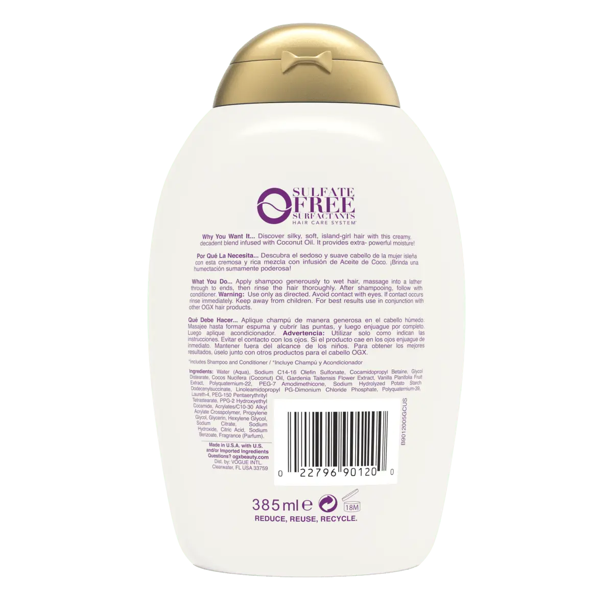 Coconut Miracle Oil Shampoo