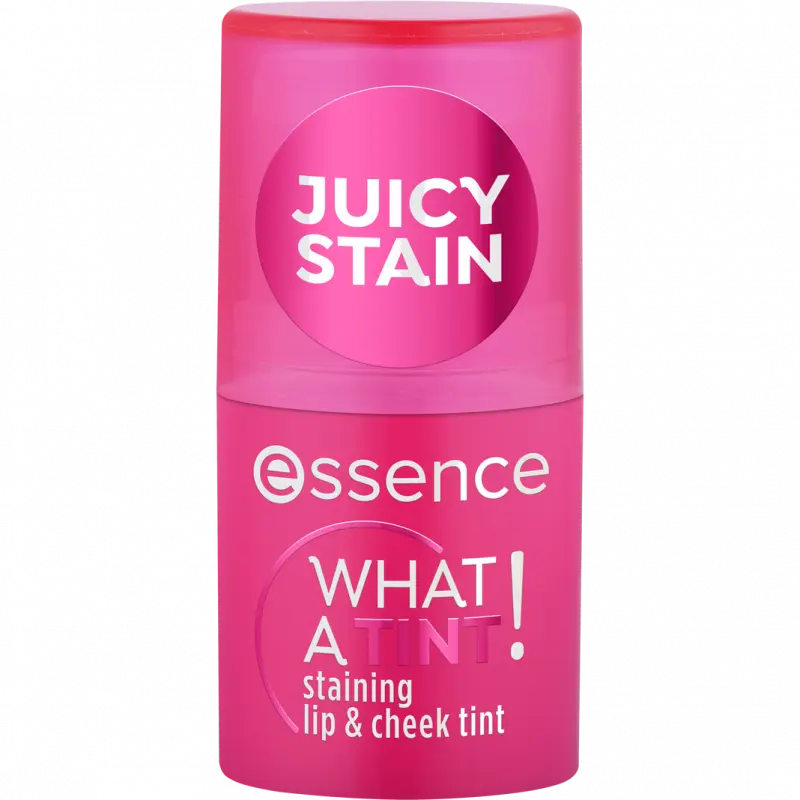 FARD A JOUES LIQUIDE JOUES ET LEVRES WHAT A TINT STAIN ESSENCE essence