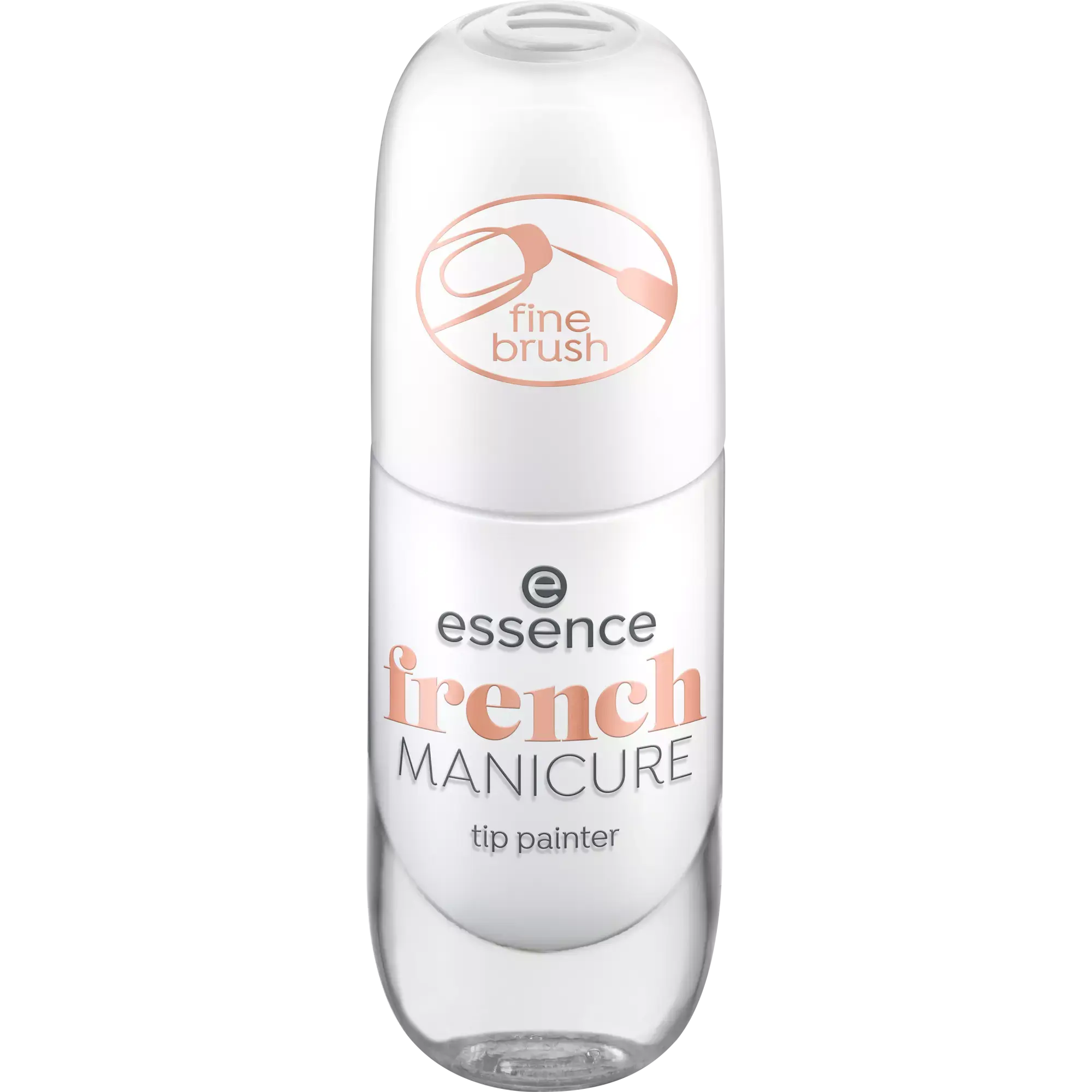 FRENCH manicure tip painter vernis blanc essence