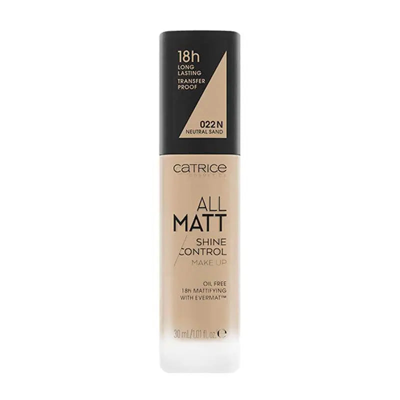 Fond de teint All Matt Shine Control Catrice catrice