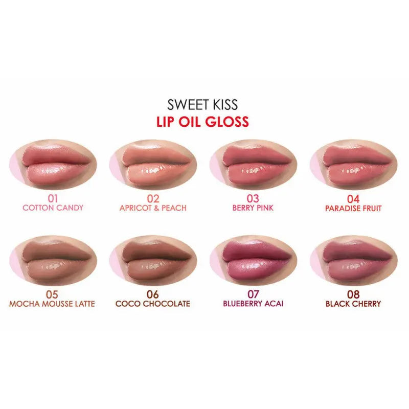 GLOSS LIP OIL SWEET KISS Golden Rose GOLDEN ROSE