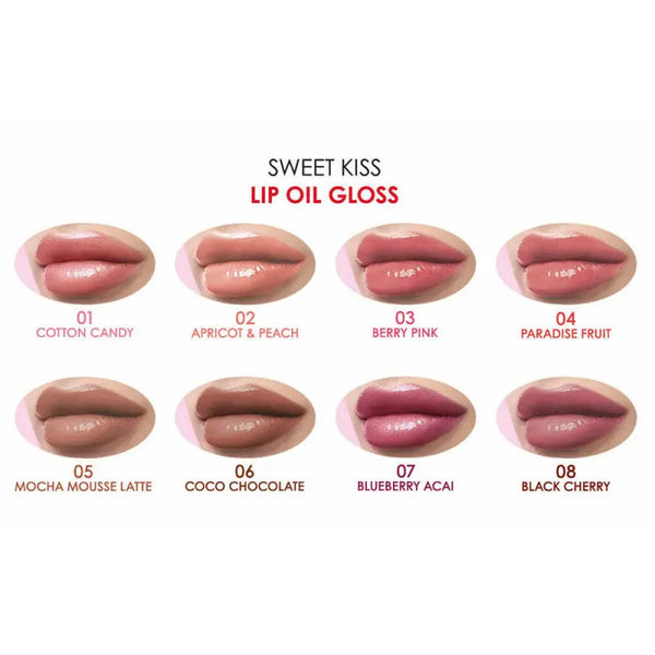 GLOSS LIP OIL SWEET KISS Golden Rose GOLDEN ROSE