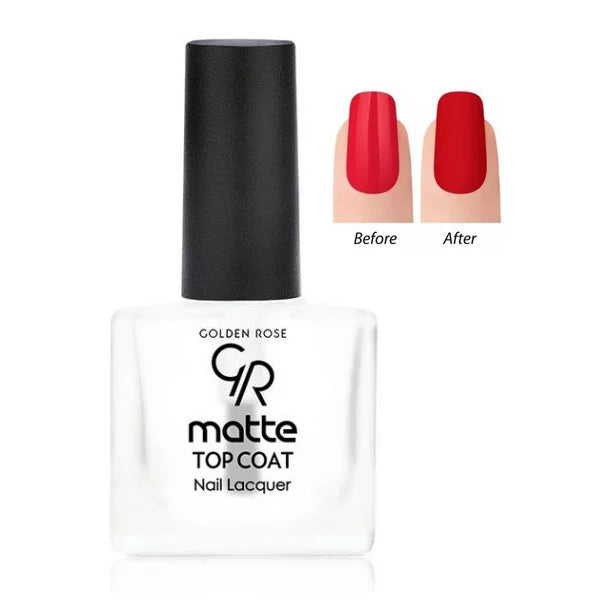 SOIN DES ONGLES TOP COAT MATTE GOLDEN ROSE