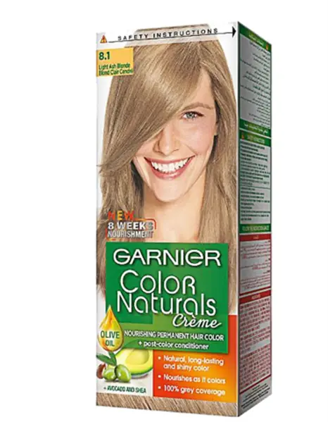 Garnier Color Natural 8.1 Blond Clair Cendré Garnier