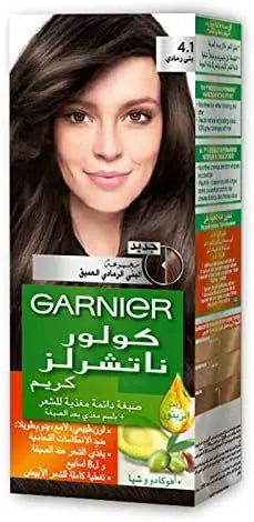 Garnier Color Natural Kit 4.1 Ashy Brown Haircolor Garnier