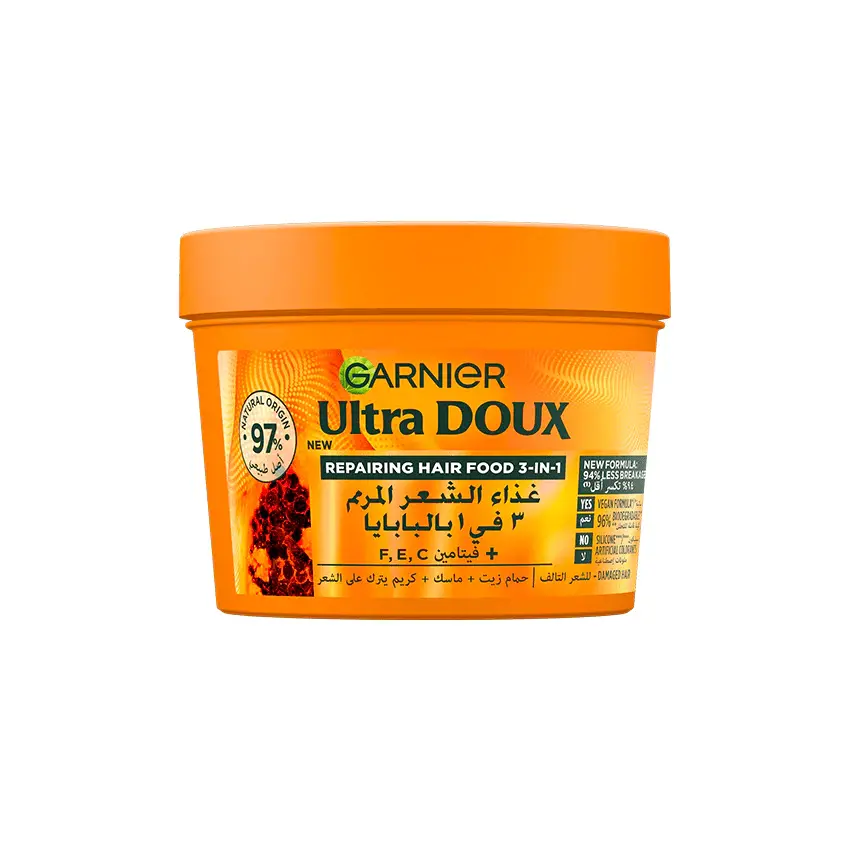Garnier Ultra Doux Hair Food Masque Réparateur Papaye 390ML Garnier