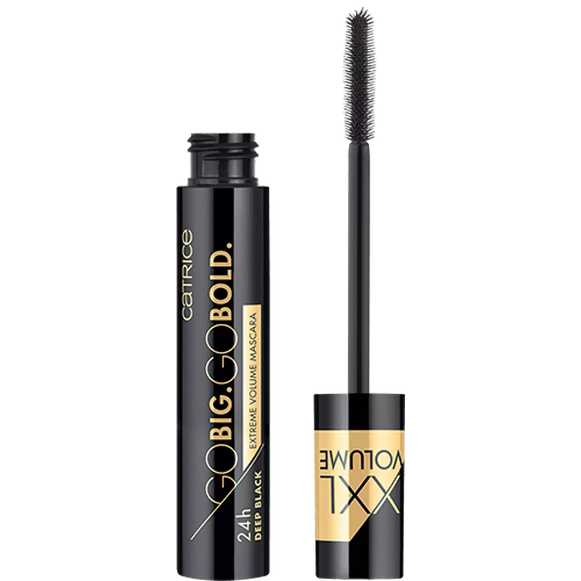Go Big. Go Bold. 24h Deep Black Extreme Volume Mascara catrice