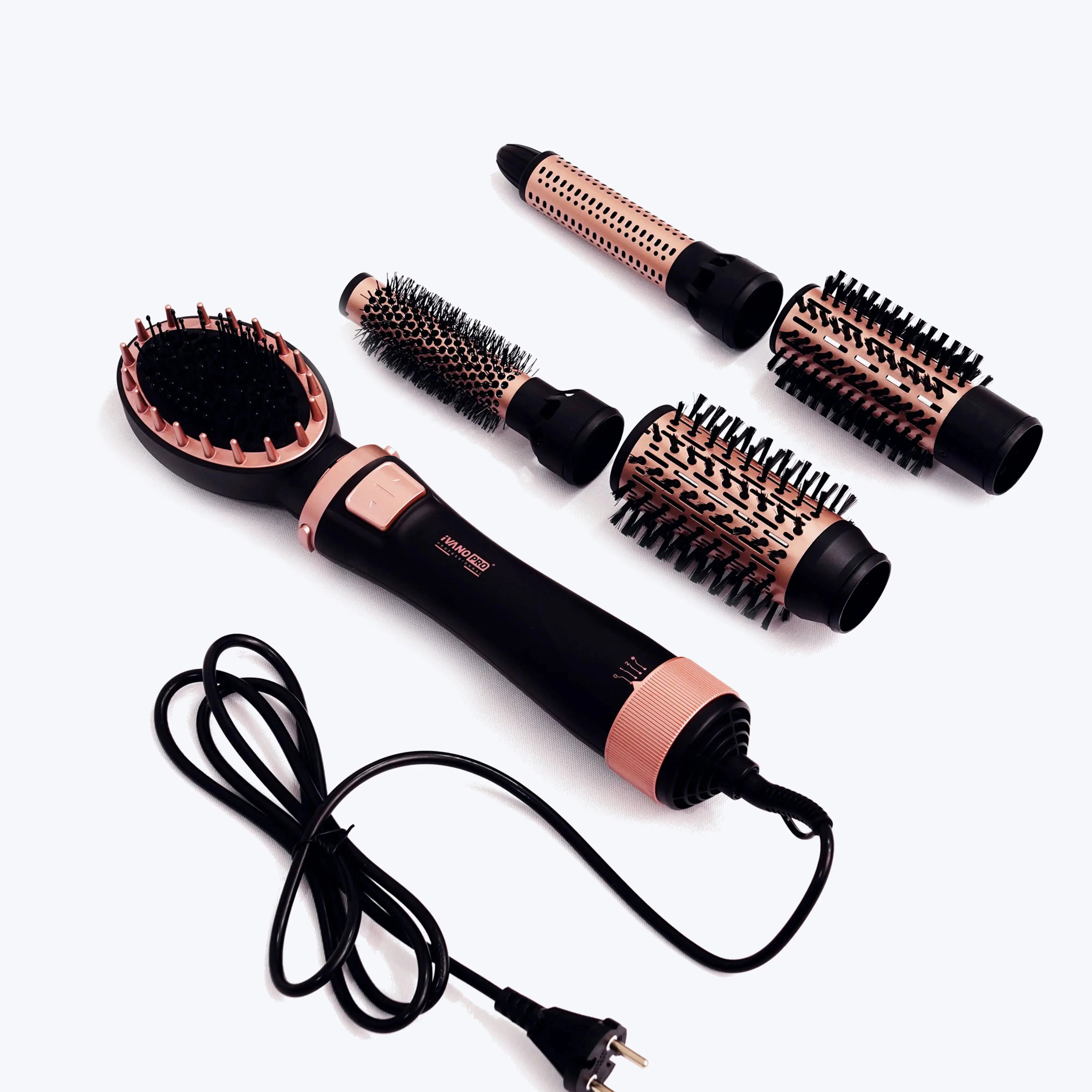 IVANO PRO 5 en 1 : Brosse Rotative Professionnelle Ivano Pro