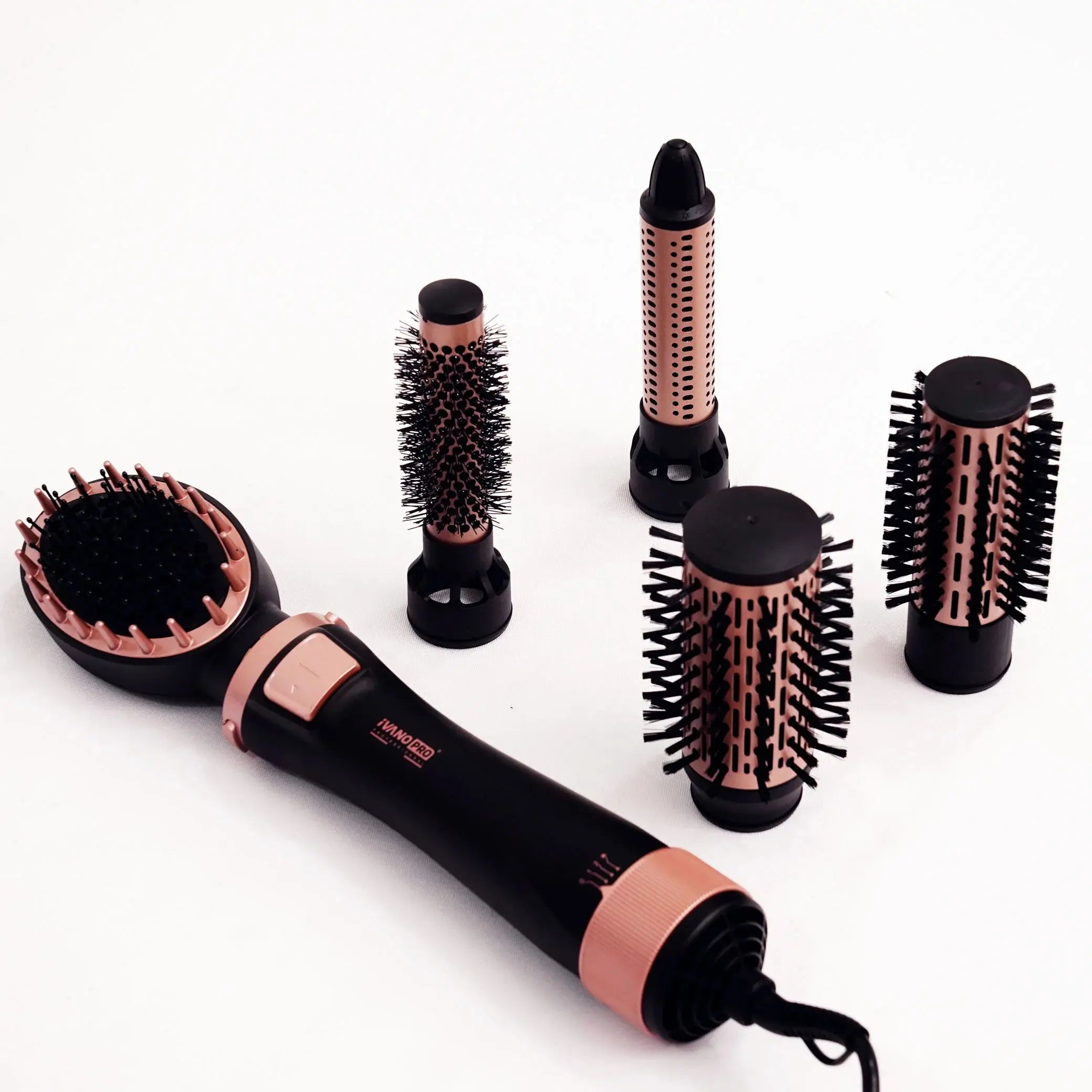 IVANO PRO 5 en 1 : Brosse Rotative Professionnelle Ivano Pro