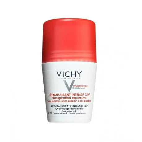 Intensive Antiperspirant 72H Excessive Perspiration 50ml Vichy