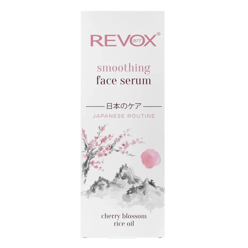 JAPANESE RITUAL smoothing face serum 20ml Revox
