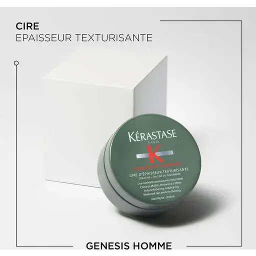 KÉRASTASE GENESIS HOMME CIRE D'ÉPAISSEUR TEXTURISANTE 75ML Kérastase