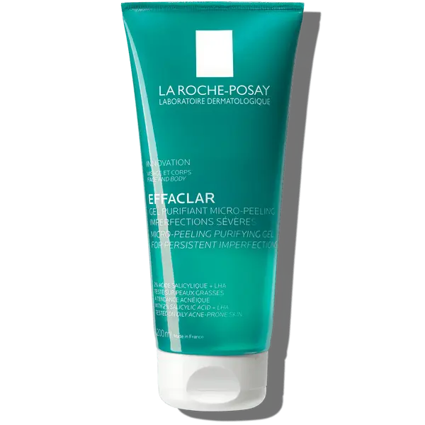 LA ROCHE POSAY - EFFACLAR GEL PURIFIANT MICRO-PEELING 200ML LA ROCHE POSAY