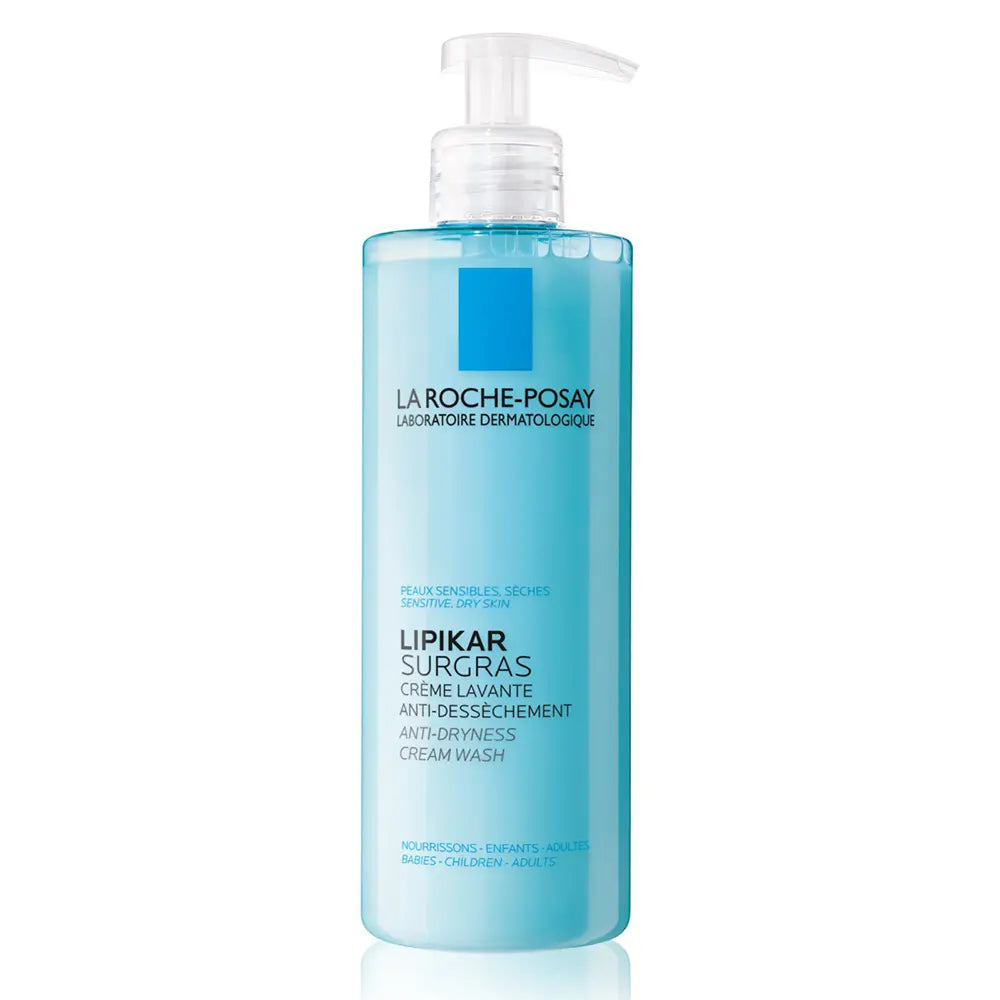 LIPIKAR Surgras Douche Crème Concentrée Anti Dessèchement 400ml - Crème Lavante LA ROCHE POSAY
