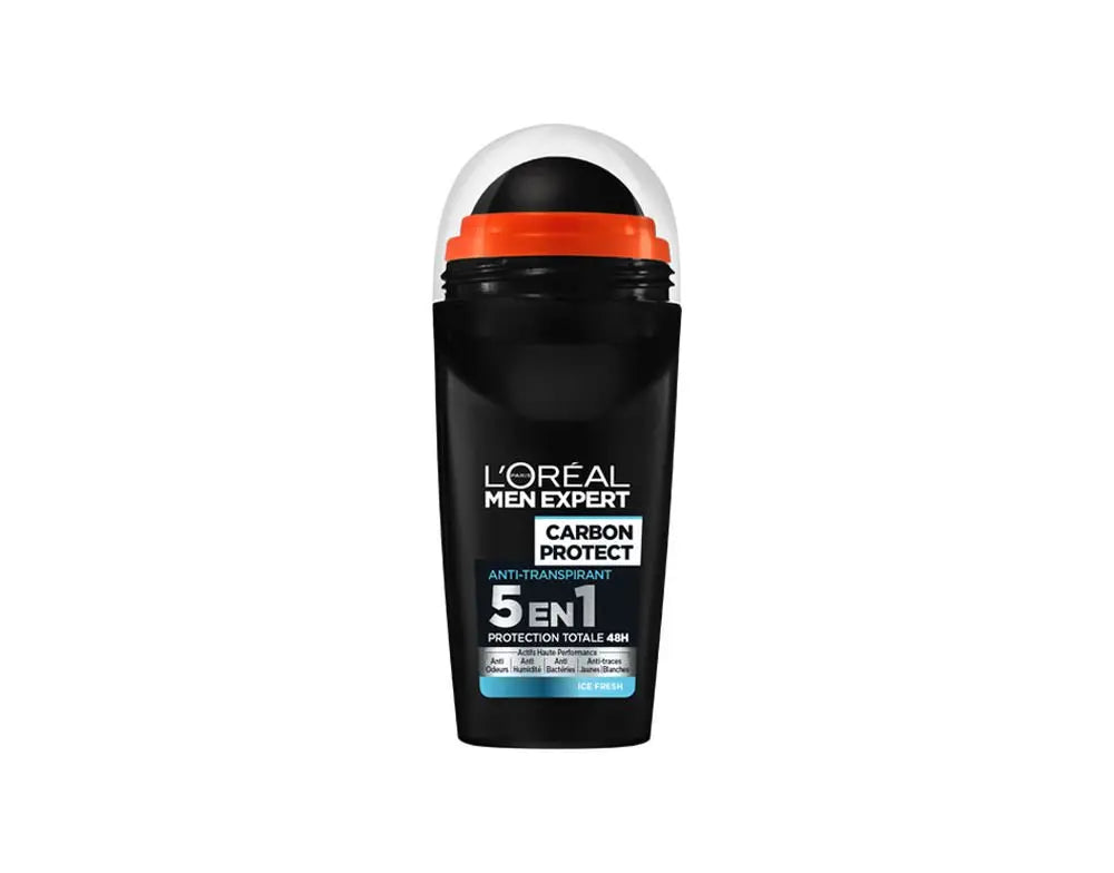 L’ORÉAL MEN EXPERT – DÉODORANT BILLE POUR HOMME – CARBON PROTECT 5 EN 1 ICE FRESH – 50 ML L'oréal professionnel