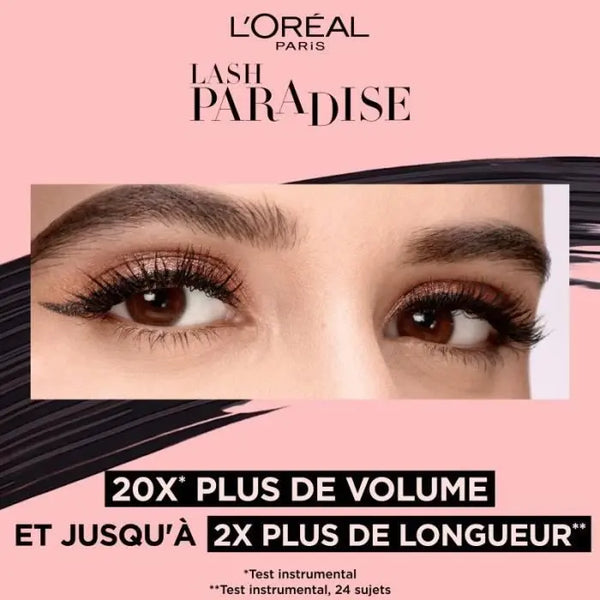 L’ORÉAL PARIS – MASCARA LASH PARADISE VOLUME INTENSE – NOIR INTENSE L'oréal professionnel