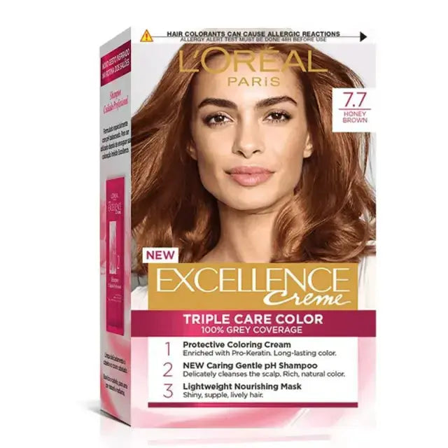 L'OREAL PROFESSIONNEL - EXCELLENCE CREME 7.7 CHATAIN MIEL L'oréal professionnel
