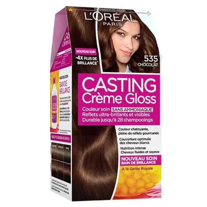L'Oréal Paris Casting Crème Gloss Kit de Coloration 535 - Chocolat L'oréal professionnel