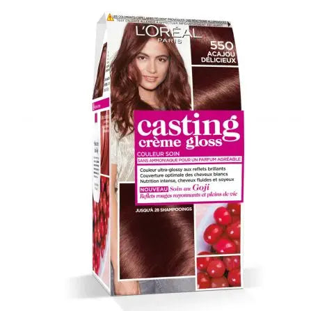L'Oréal Paris Casting Crème Gloss Kit de Coloration 550 - Acajou Délicieux L'oréal professionnel