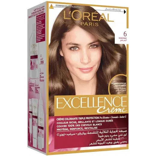 L’Oréal Paris L’Oréal Paris excellence creme - 6 blond foncé L'oréal professionnel
