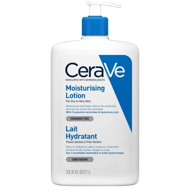 Lait Hydratant 473ml - Corps et Visage - Peaux Sèches à très Sèches CeraVe