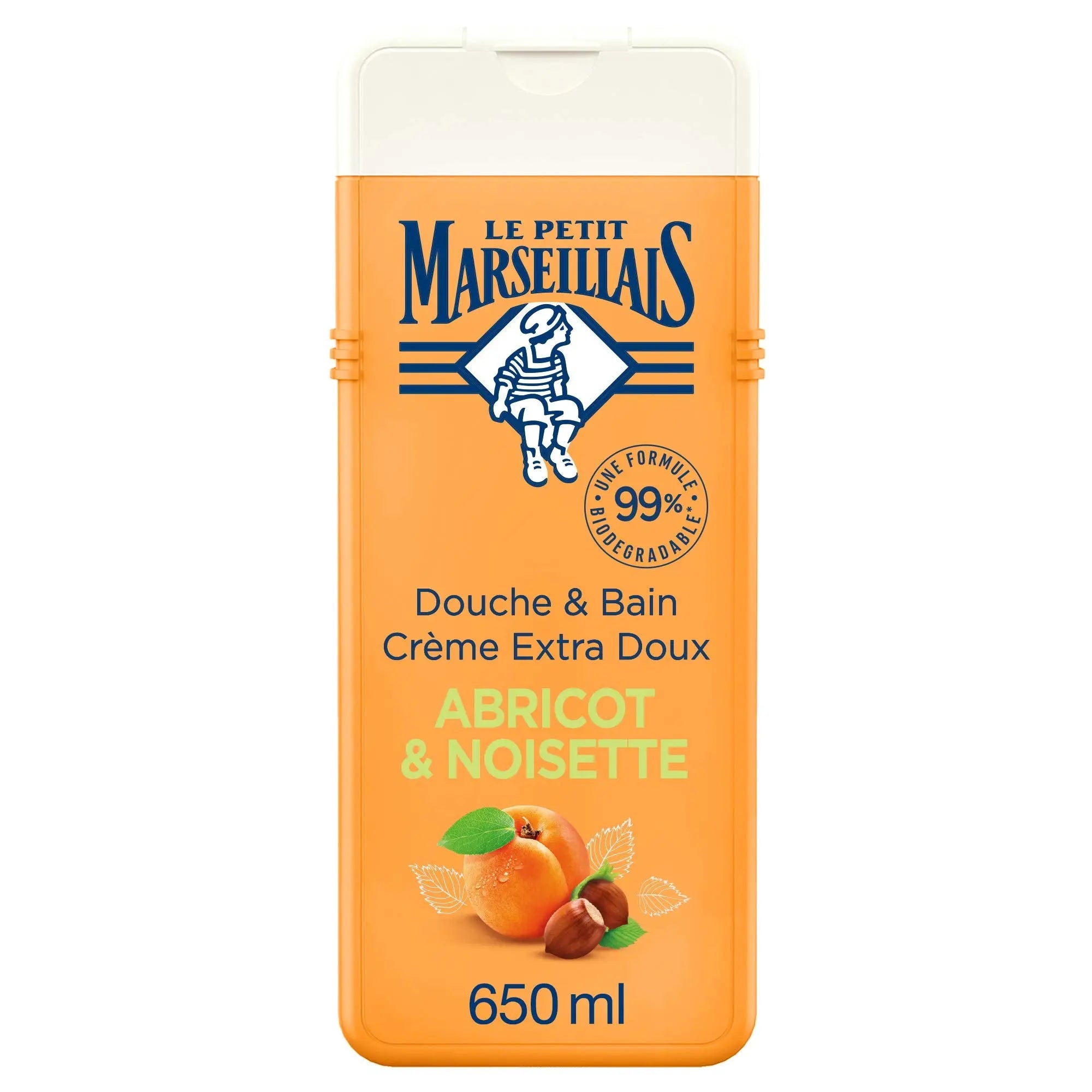 Le Petit Marseillais Douche & Bain Crème Extra Doux Abricot & Noisette 650ml Le Petit Marseillais