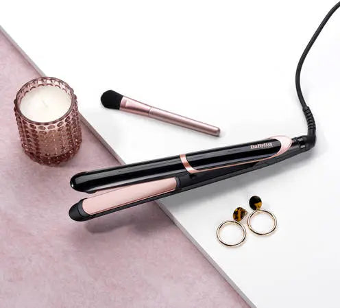 Lisseur advanced ceramics, noir et or rose ST391E Babyliss Paris