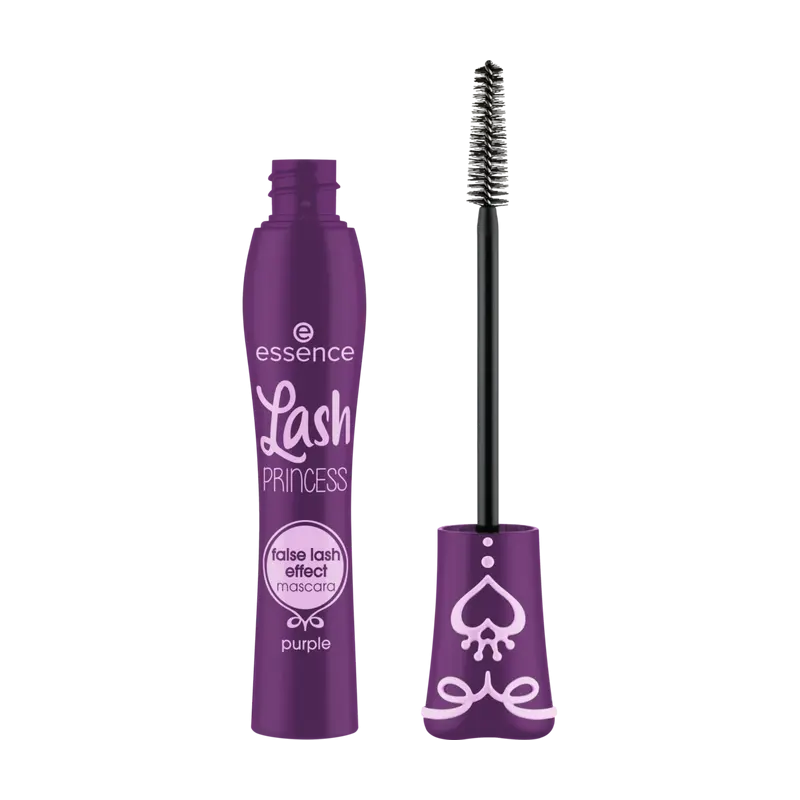 MASCARA LASH PRINCESS FALSE LASH EFFECT BLACK PURPLE ESSENCE essence