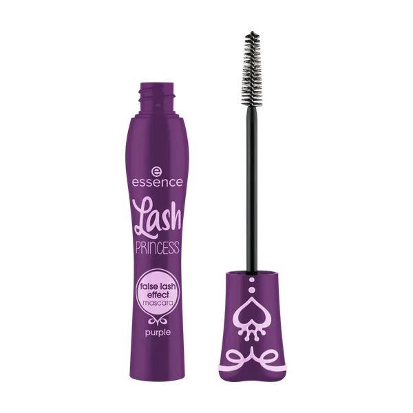 MASCARA LASH PRINCESS FALSE LASH EFFECT BLACK PURPLE ESSENCE essence