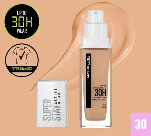 MAYBELLINE - SUPER STAY ACTIVE WEAR 30H FOND DE TEINT 30 SAND Maybelline
