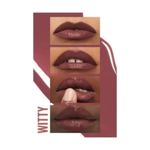 MAYBELLINE - SUPERSTAY VINYL INK ROUGE A LEVRES LIQUIDE 40 WITTY Maybelline