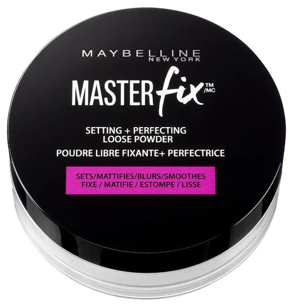 MAYBELLINE – POUDRE LIBRE FIXANTE TRANSLUCIDE – MASTER FIX Maybelline