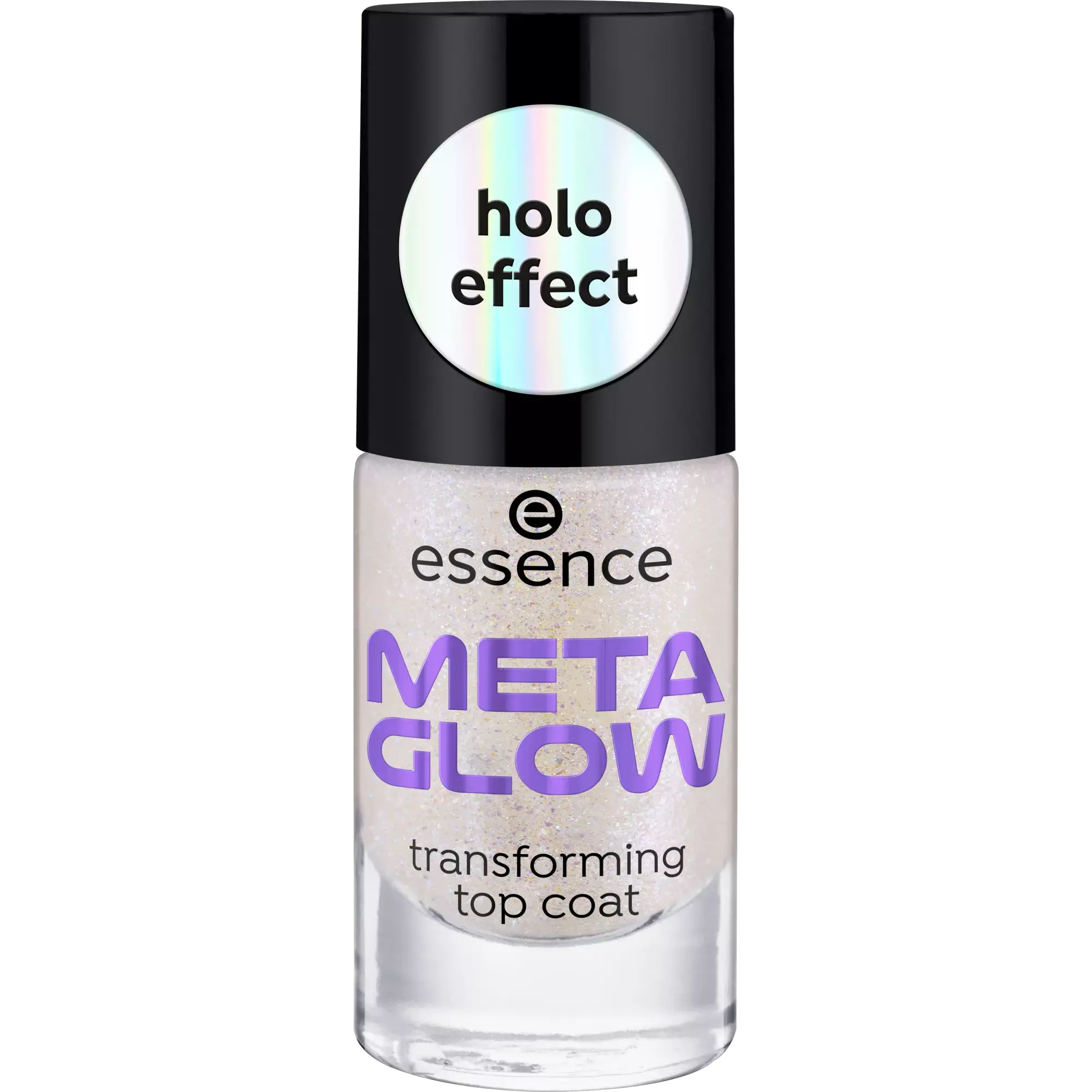 META GLOW transforming top coat essence