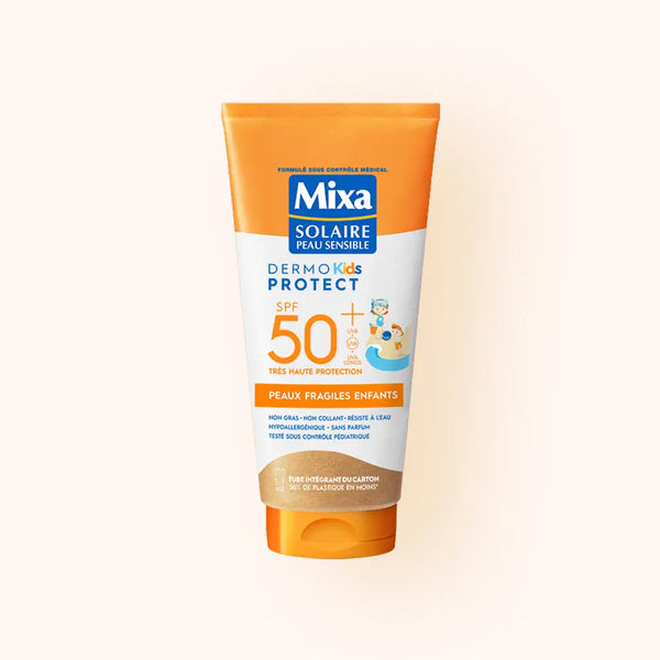 MIXA LAIT SOLAIRE PEAUX FRAGILES ENFANTS SPF50+ Mixa expert