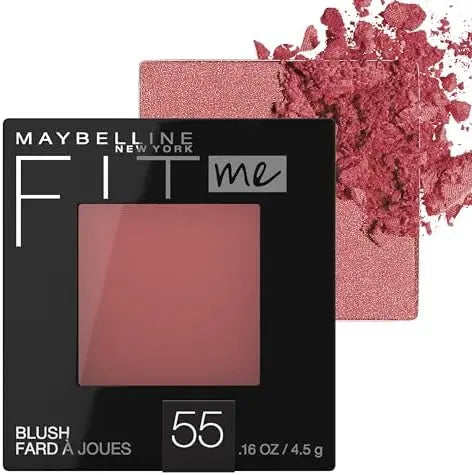 Maybelline Fard à joues à la poudre Fit Me - 55: Berry - 5 gr Maybelline
