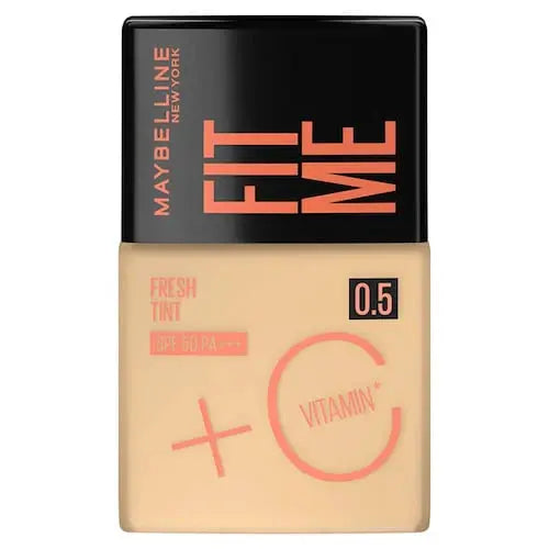 Maybelline Fit Me Fresh Tint Foundation SPF 50 No.0.5 Maybelline