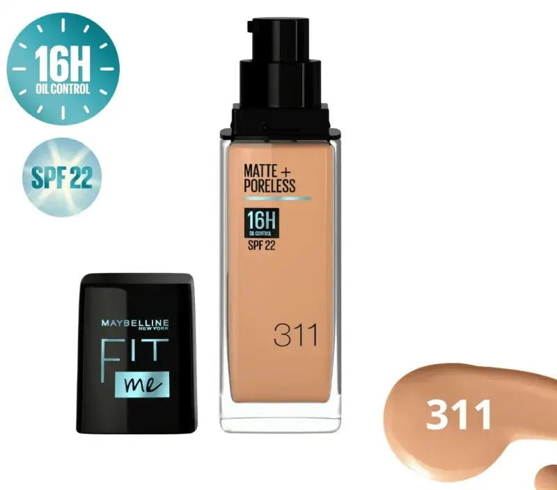 Maybelline - Fond de Teint Fit Me Matte & Poreless N° 311 Maybelline