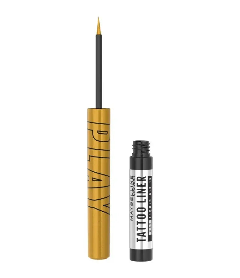 Maybelline - New York Tattoo Play Gold Liquid Eyeliner Maybelline