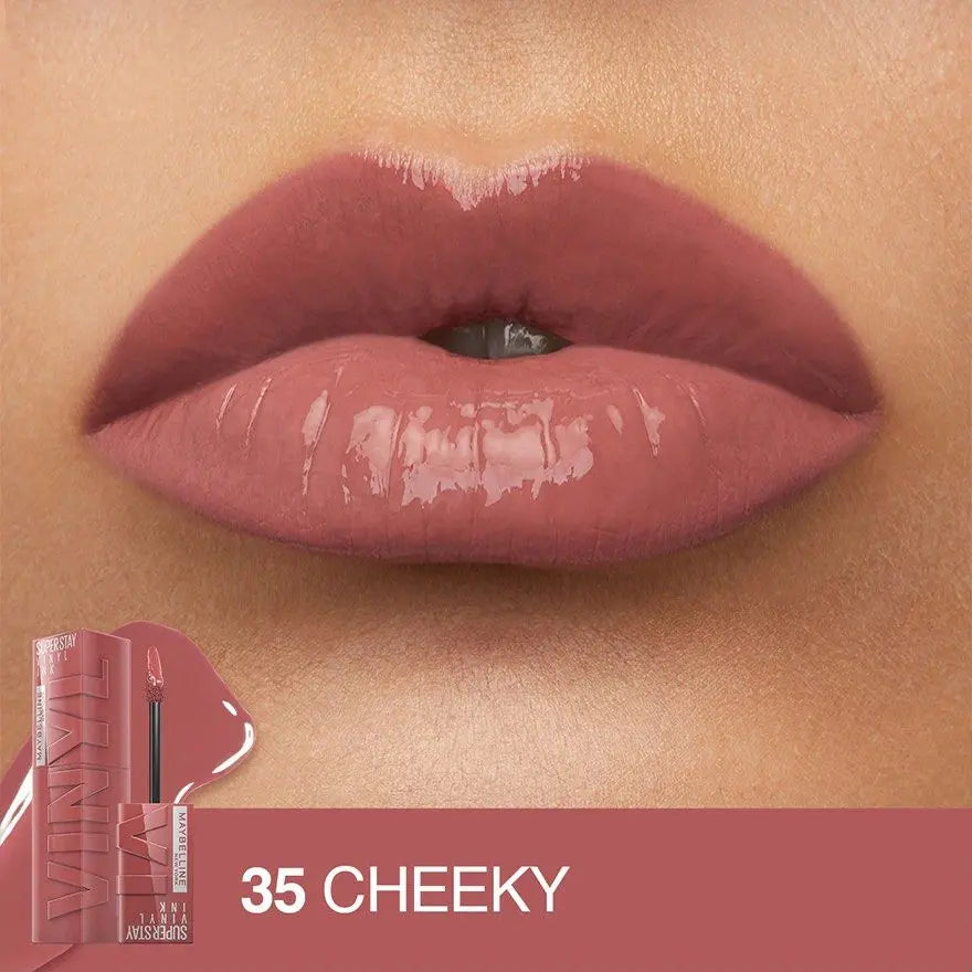 Maybelline - SuperStay Vinyl Ink Liquid Lipstick - 35: Cheeky Maybelline