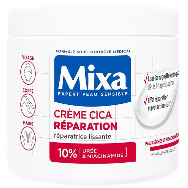 Mixa Crème Multi-Usages Cica Réparation 400ml Mixa expert