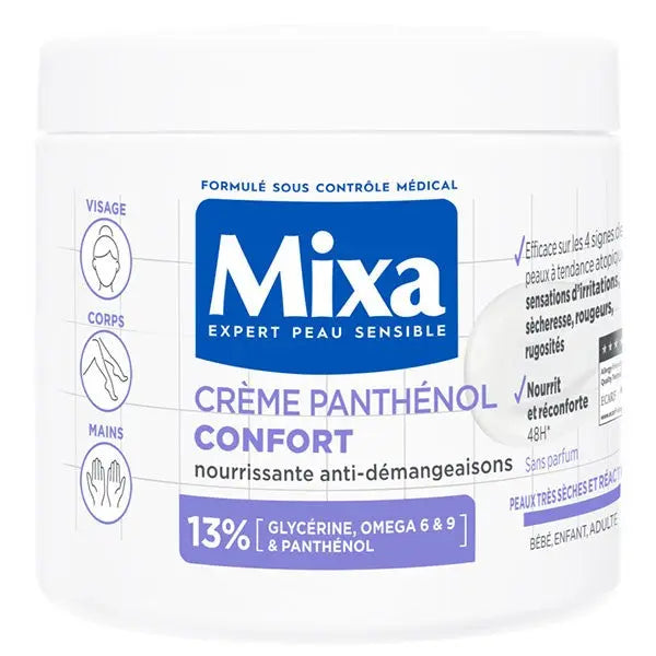 Mixa Crème Multi-Usages Panthénol Confort 400ml Mixa expert